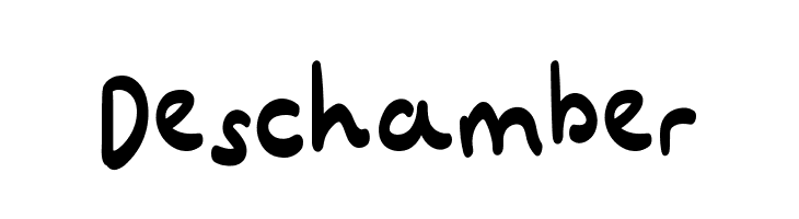 Deschamber  免费字体下载