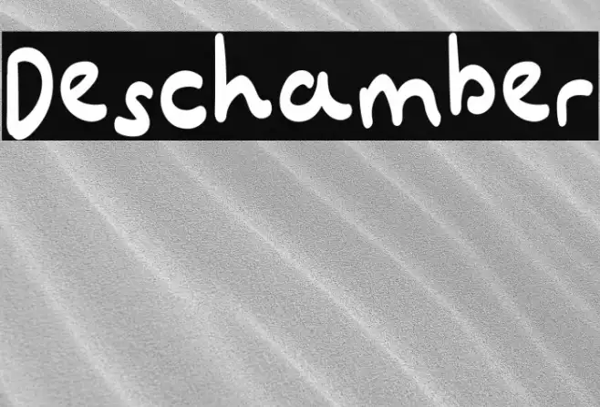 Deschamber Example 1