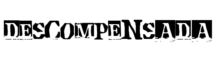 Descompensada  Descarca Fonturi Gratis