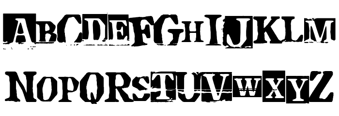 Descompensada Font LOWERCASE