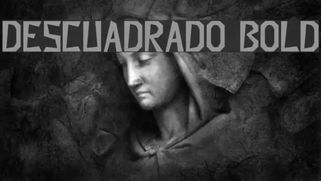 Descuadrado Bold Font examples