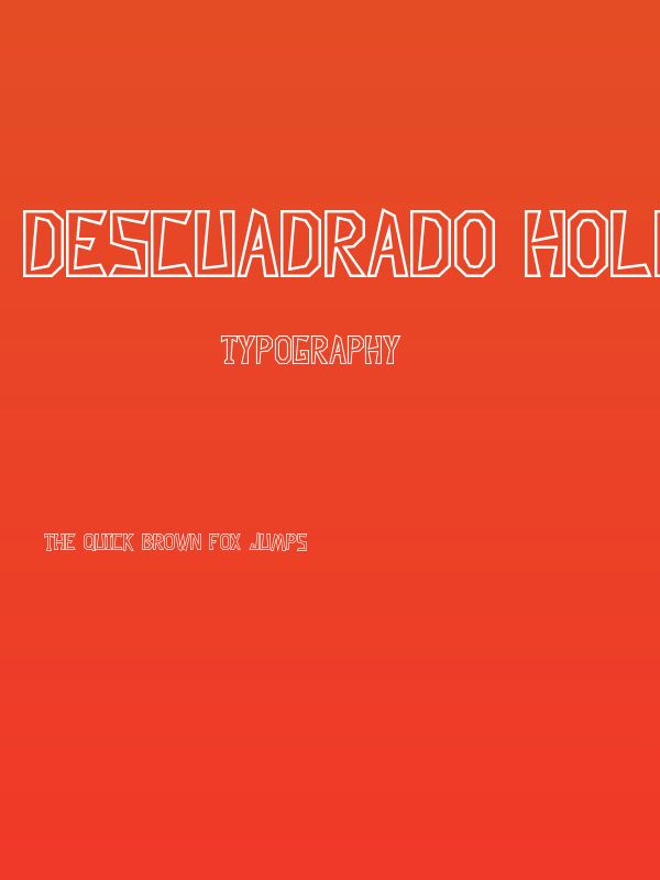 Descuadrado Hollow Poster