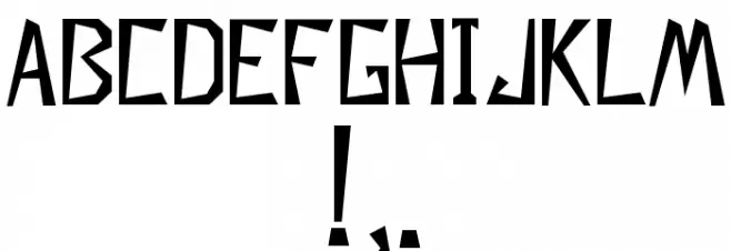 Descuadrado Font OTHER CHARS