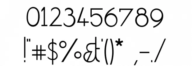 Desereted Caratteri ALTRI CARATTERI