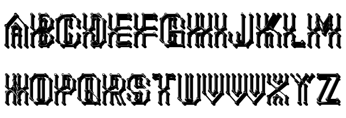 Desert Medium Font OTHER CHARS