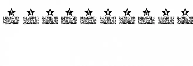 Desert Queen Personal Use Font OTHER CHARS