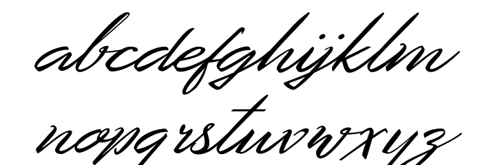Desert Queen Personal Use Font LOWERCASE