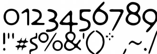 DesertCrypt Font OTHER CHARS