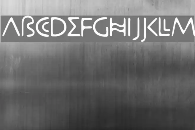 DesertCrypt Font examples