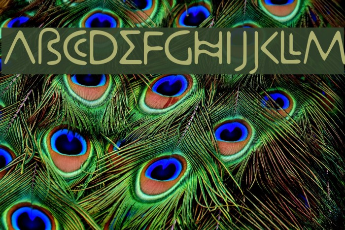 DesertCrypt Font examples
