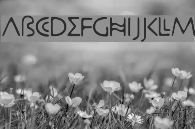 DesertCrypt Font examples