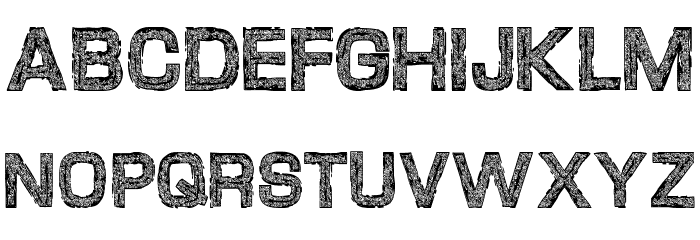 Desgarvuda Font LOWERCASE