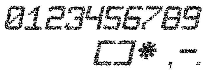 Desgastada tfb Font OTHER CHARS