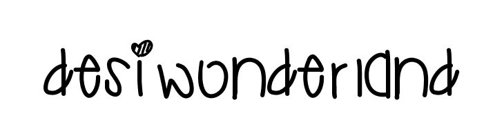 DesiWonderland  font caratteri gratis