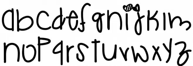 DesiWonderland Font UPPERCASE