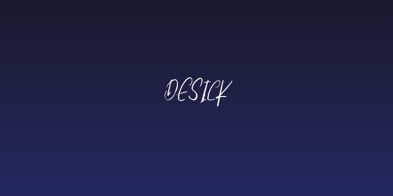 Desick Social Header