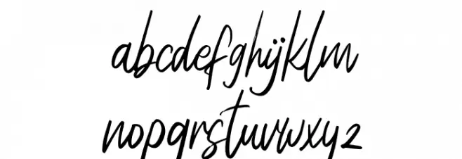 Desick Font LOWERCASE
