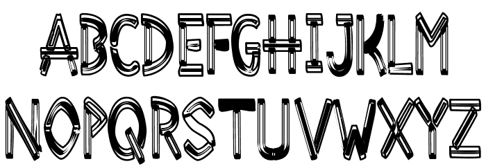 Desiderata-Overwrought Font LOWERCASE