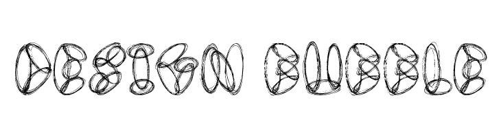 Design Bubble Font