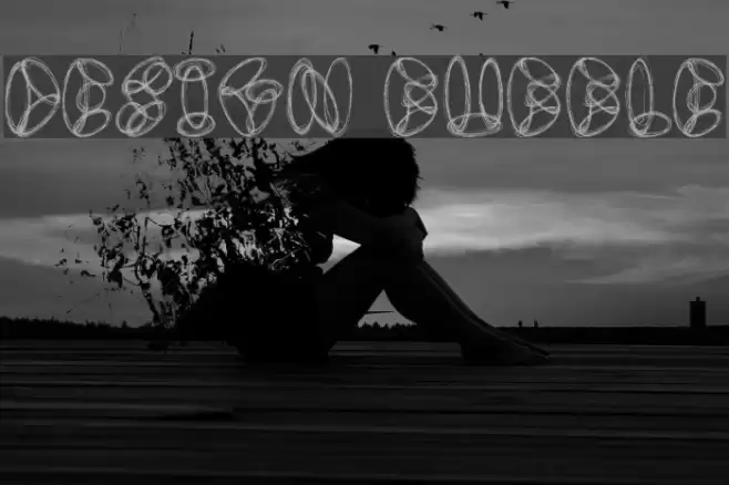 Design Bubble フォント examples