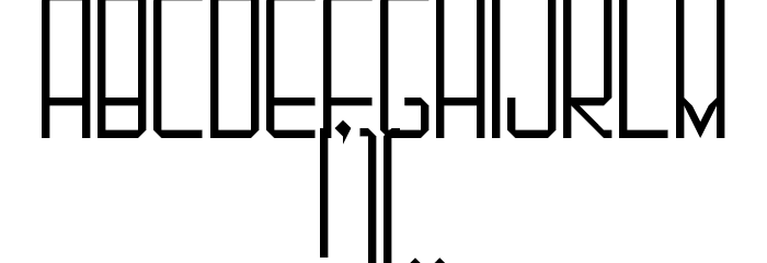 Design#1 Regular Font OTHER CHARS