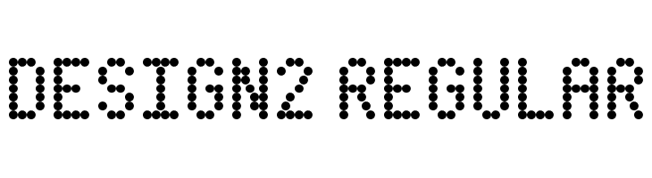 Design#2 Regular Font