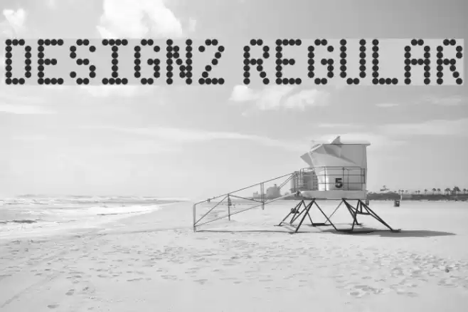 Design#2 Regular Caratteri examples