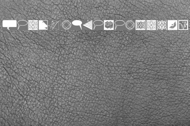 DesignElementsTwo Font examples