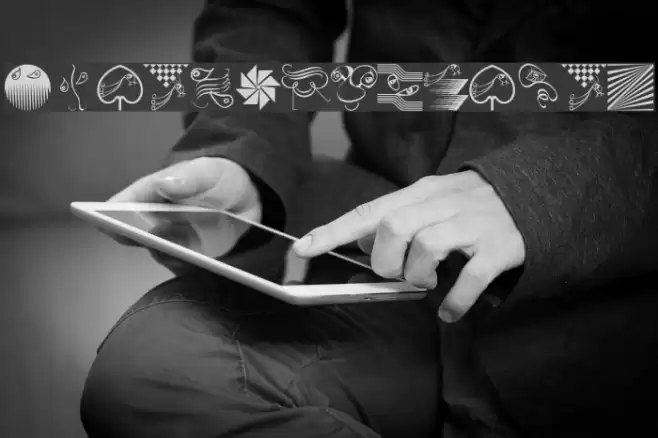 DesignPartsSix Font examples