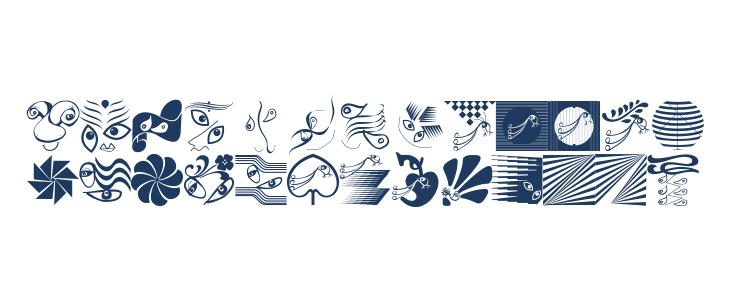 DesignPartsSix Lowercase