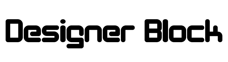 Designer Block Fonte