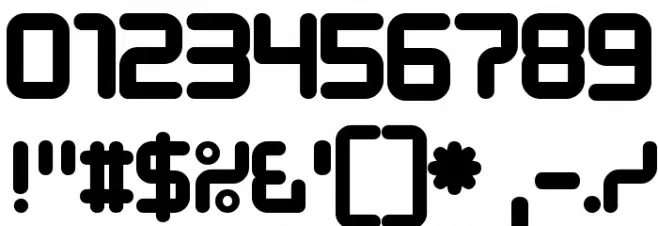 Designer Block フォント その他の文字