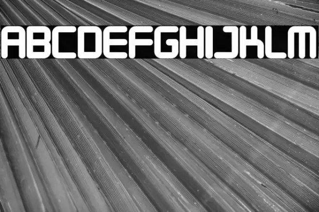 Designer Block フォント examples