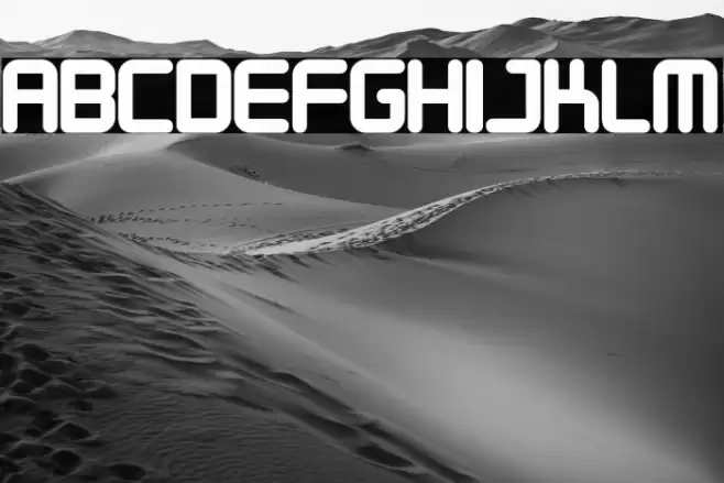 Designer Block フォント examples