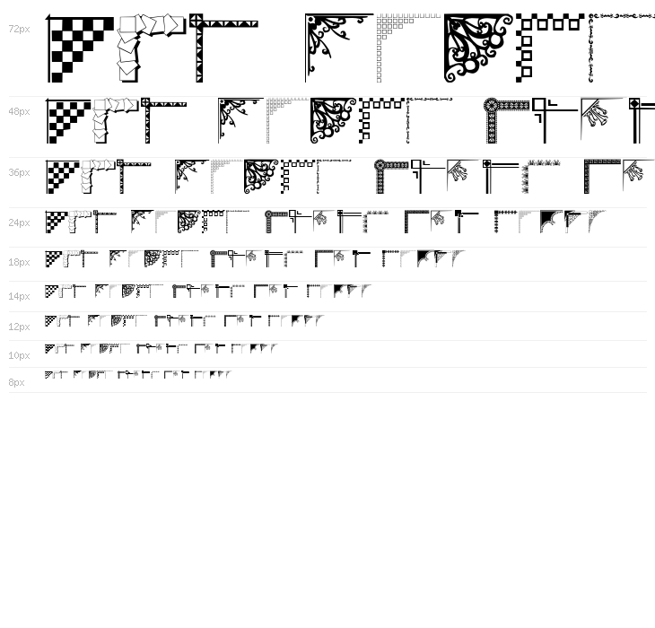 Designer Corners Waterfall