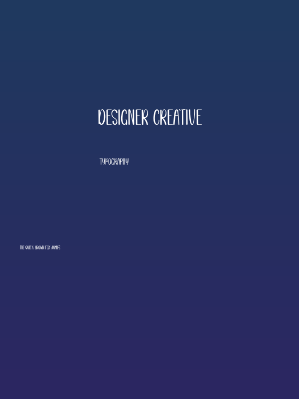 Designer Creative Poster