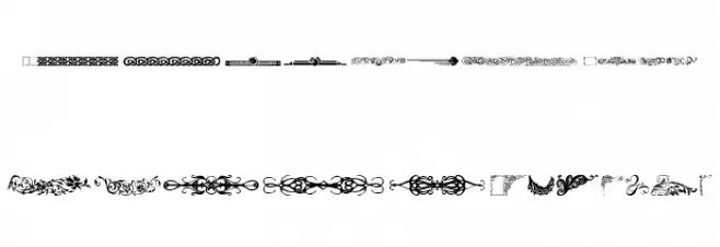 Designer Mix II خط أحرف صغيرة