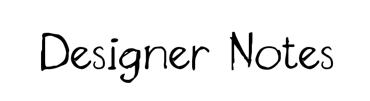 Designer Notes  Free Fonts Download