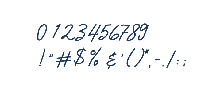 Designer Signature Other Characters