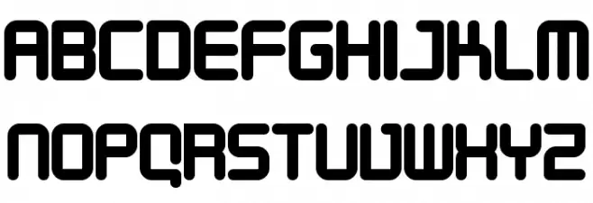 DesignerBlock Шрифта ВЕРХНИЙ