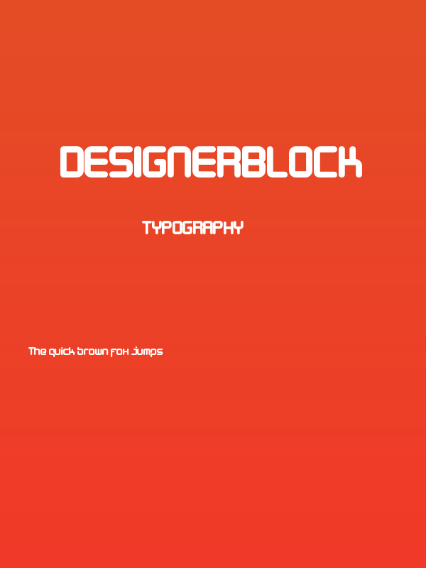 DesignerBlock Poster