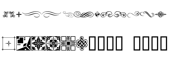 DesignerDing Font OTHER CHARS