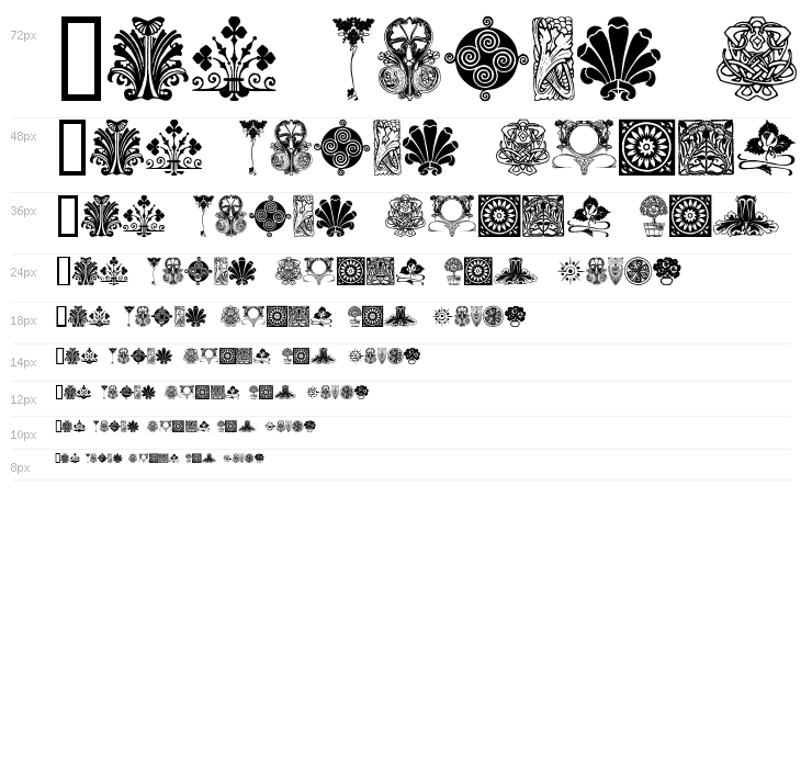 DesignerMotifsThree Waterfall