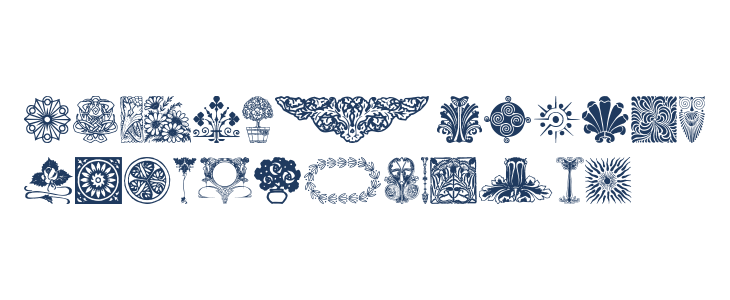 DesignerMotifsThree Lowercase