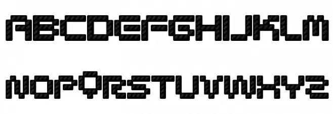DesignerPixels 字体 大写
