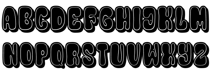 Designero Filled Regular Font OTHER CHARS