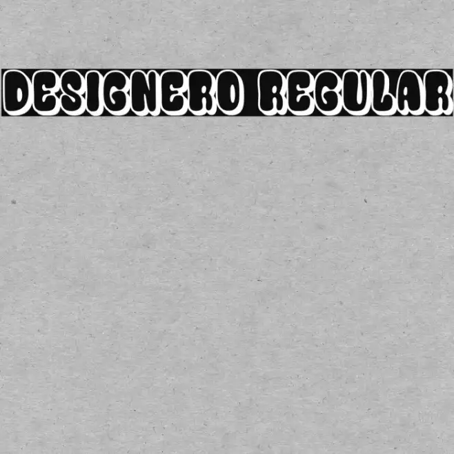 Designero Regular Example 1