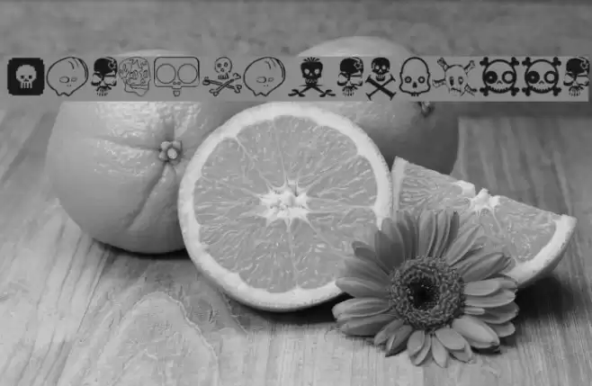 DesignersSkulls Font examples