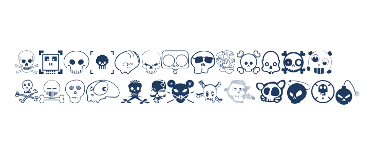 DesignersSkulls Lowercase