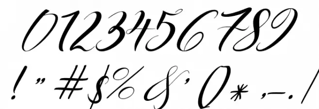 Designest Font OTHER CHARS